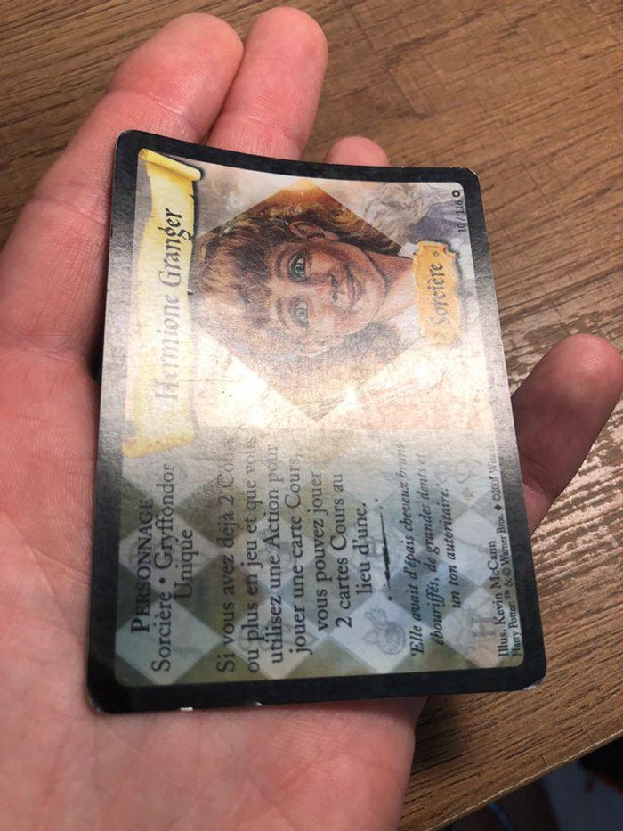 Carte Harry Potter tcg wizards , 10/116 VF foil hermione granger - photo numéro 2