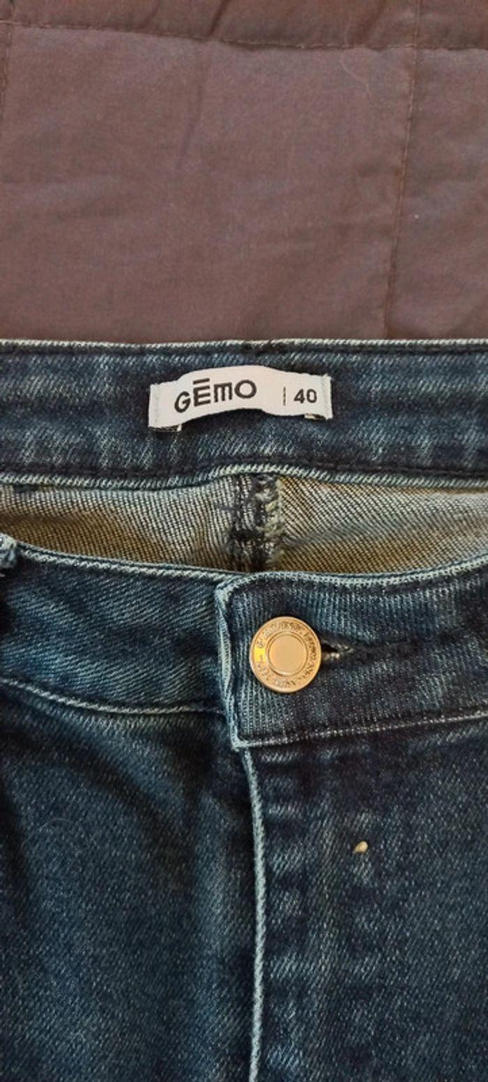 Beau jeans bleu, taille 40 - photo numéro 4