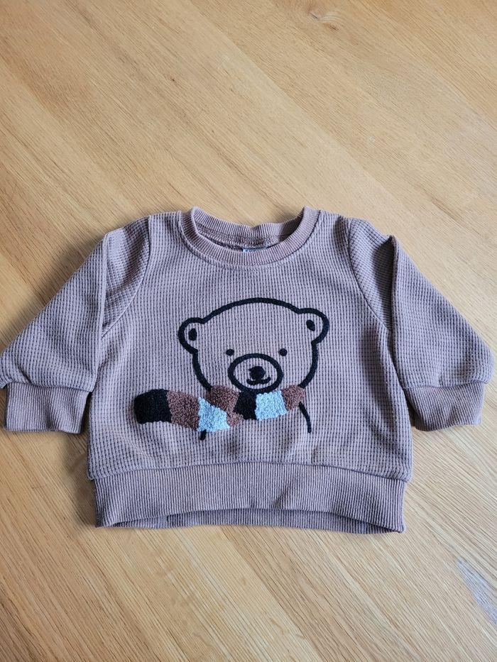 Pull marron ourson