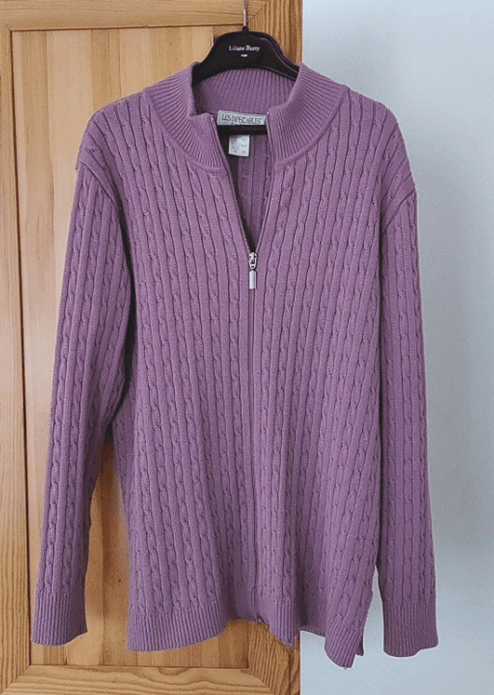 Cardigan zippé La Redoute 38-40 - photo numéro 1