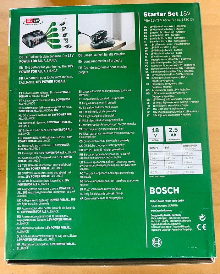 Starter kit bosch 18v - photo numéro 2