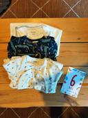 Lot 3 pyjamas velours 6M