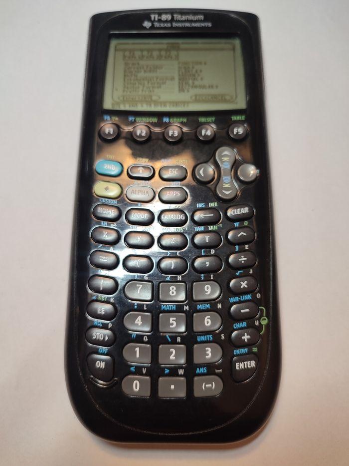 TI 89 TITANIUM calculatrice graphique - photo numéro 2