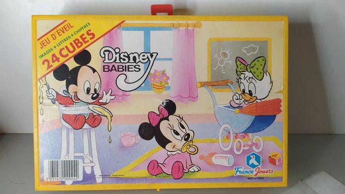 vintage  boite de cubes   disney '' France jouets - photo numéro 5