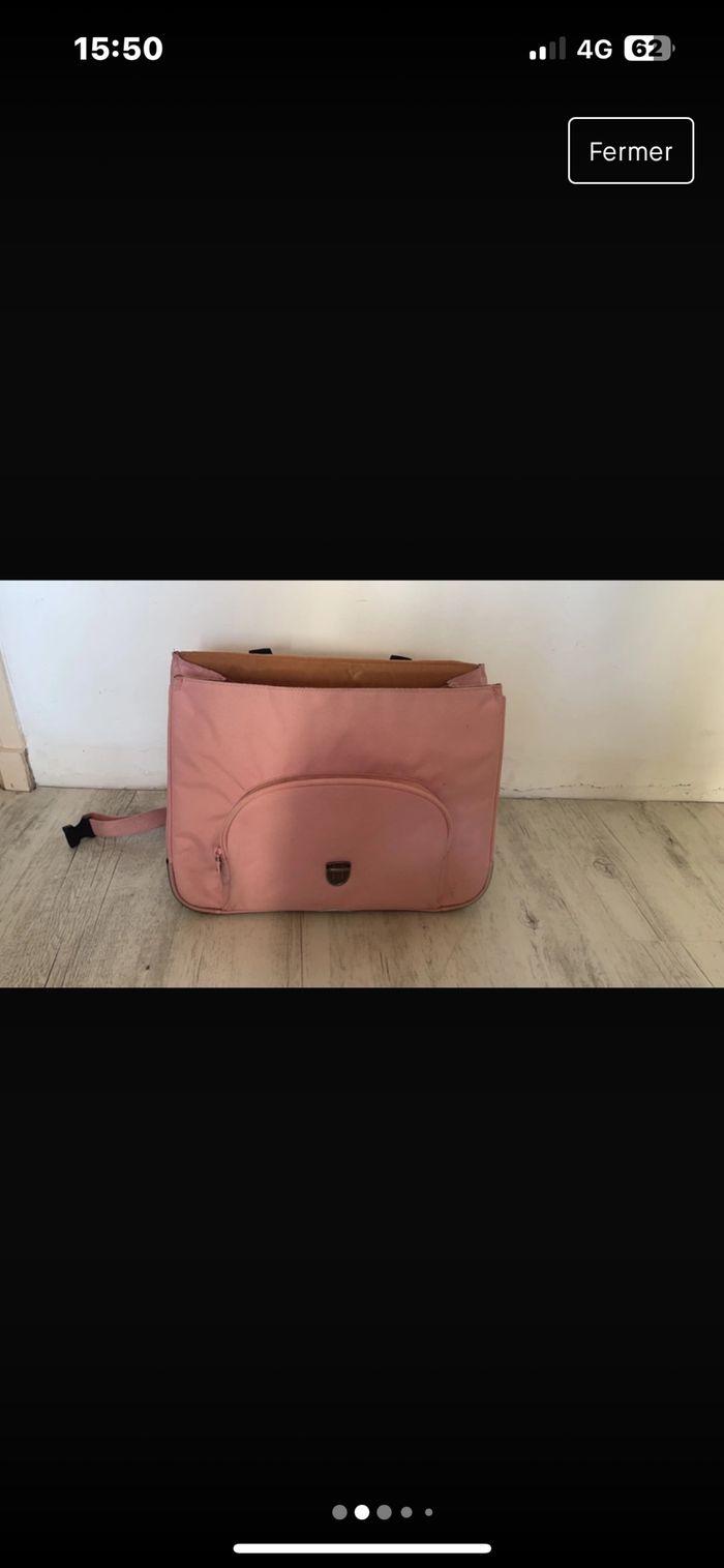 Cartable tann’s fille rose - photo numéro 2