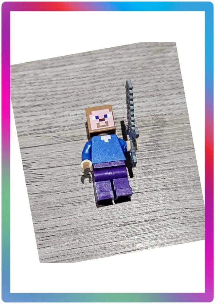 Minifigurine Minecraft (compatible Lego)