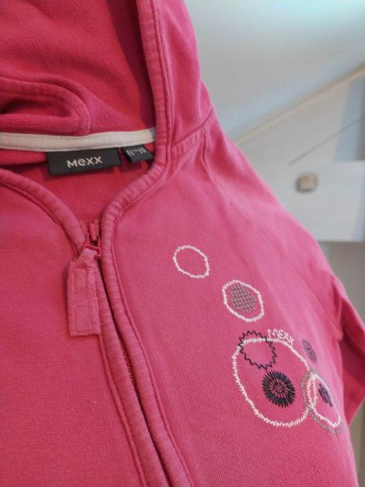 Gilet sweat à capuche rose MEXX 10 ans - photo numéro 4