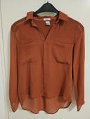 Chemise fluide camel - 38