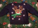 Pull Noël fille 4 ANS