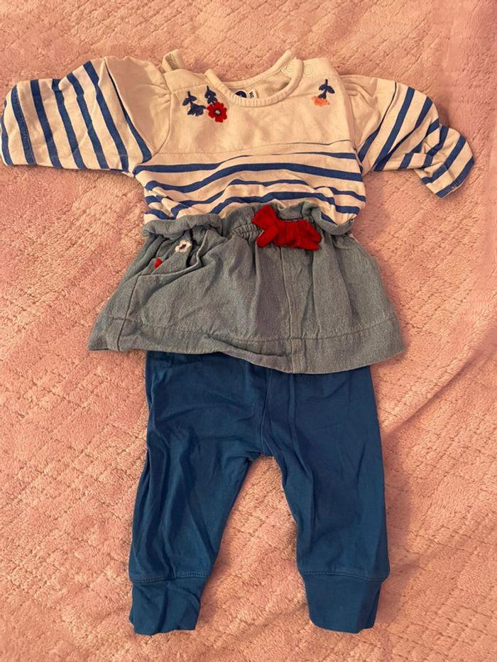 Robe avec legging bébé - photo numéro 1