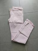 Pantalon rose clair extensible T38