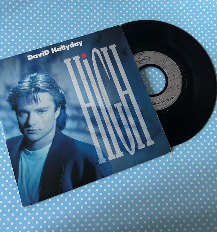 High 45 tours vinyle David Hallyday - photo numéro 3