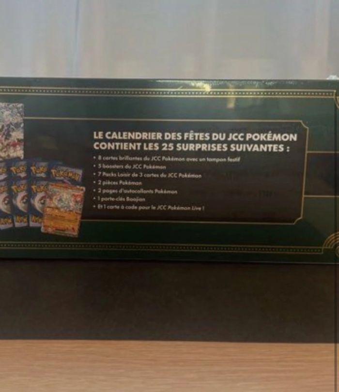 Calendrier de l’avent Pokémon 2024 Neuf Français - photo numéro 3