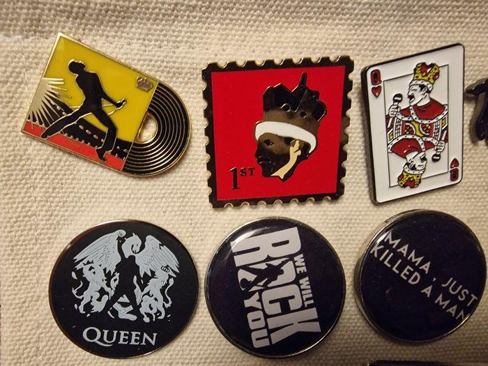 Pin's Queen Freddie Mercury - photo numéro 2