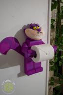 Dévidoir de papier toilette ou simple décoration murale dans un style Lego disney