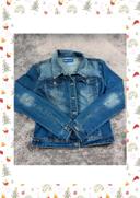 👕 Veste en Jeans vintage y2k Bleu Taille XXL 👕