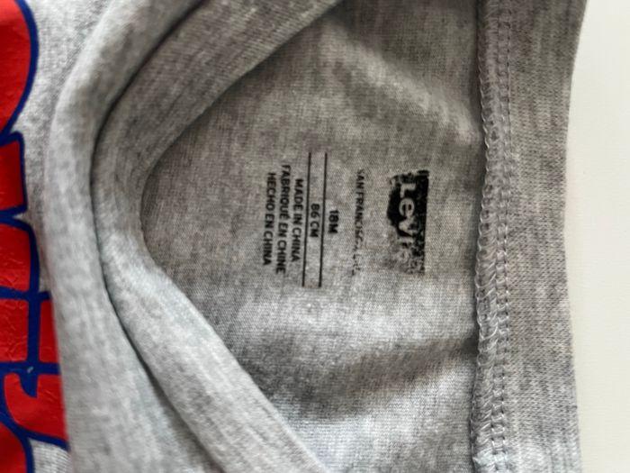 T-shirt Levi’s gris 86cm - photo numéro 4