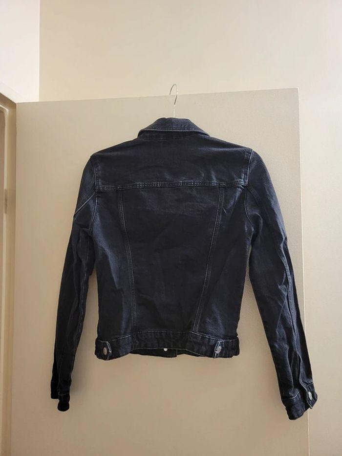 Veste en jean Zara noir taille S - photo numéro 2