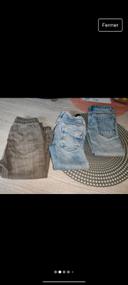 Lot de 3 jeans garçon