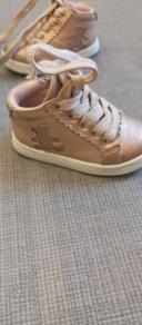 Chaussures montantes rose lulu castagnette