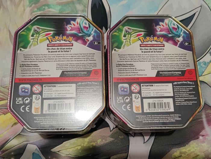 Duo de Pokébox Serpenteau/Vert de fert neufs fr - photo numéro 2