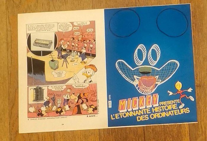 Lot 4 anciens livrets mickey ordinateur - photo numéro 4