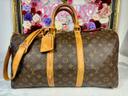 Sac de voyage Louis Vuitton 45 keepall bandoulière