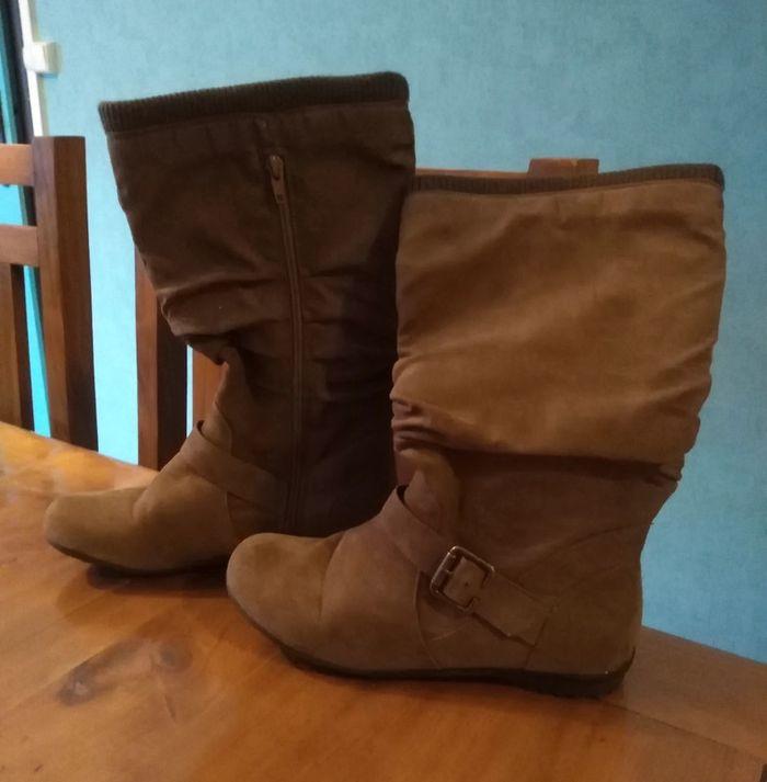 Bottes marron taille 39