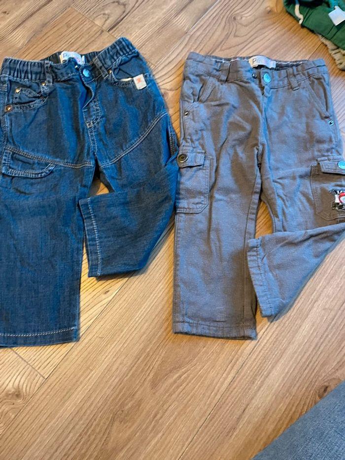 Lot 2 jeans la compagnie des petits en 18 mois - photo numéro 1