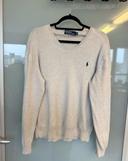 Pull gris en coton Ralph Lauren taille M