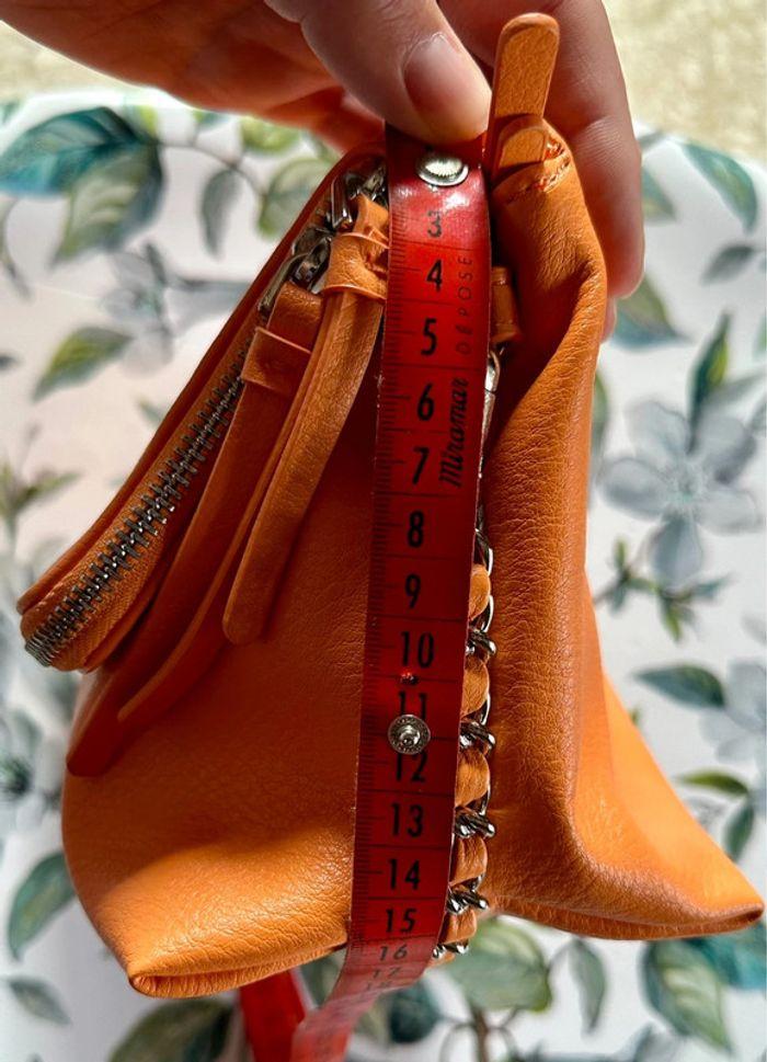 Sac bandoulière orange, Desigual - photo numéro 10