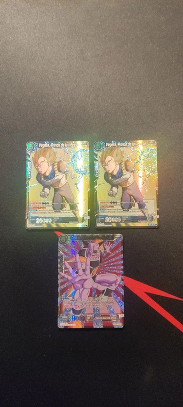 Lot de cartes Dragon Ball, st et sr - photo numéro 1