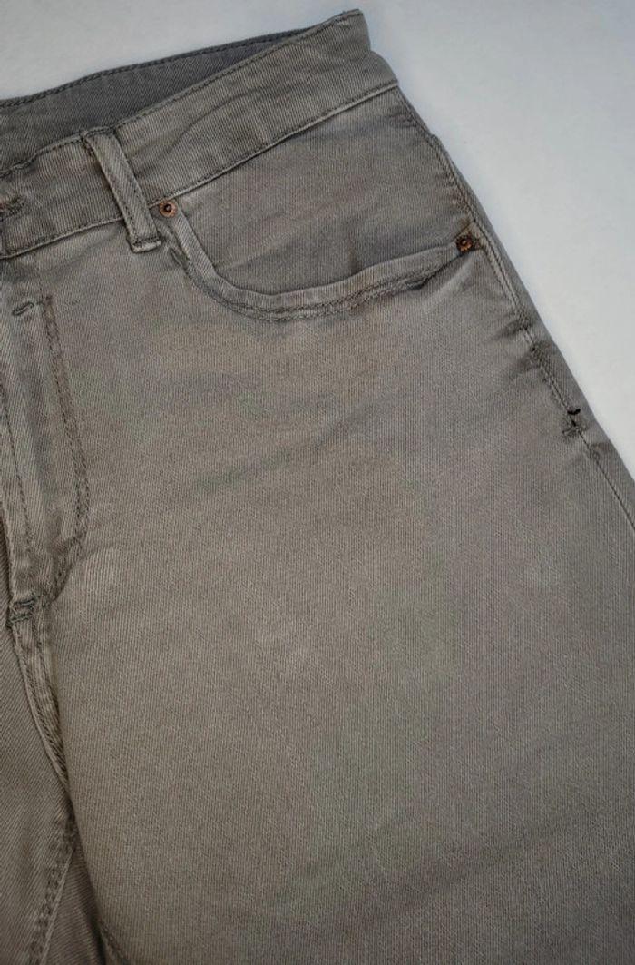 Short Zara gris en jean taille 42 en excellent état - photo numéro 6