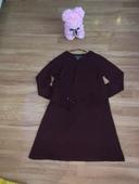 Robe hiver bordeaux taille XS