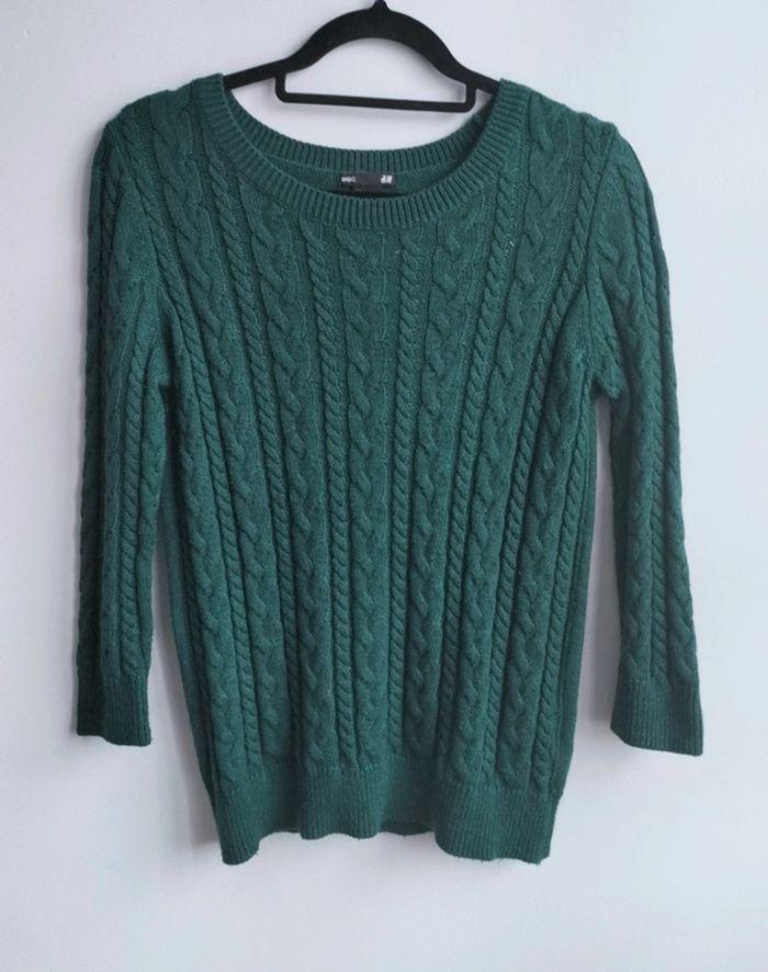 Pull Maille Tressé H&M - Taille S - photo numéro 1