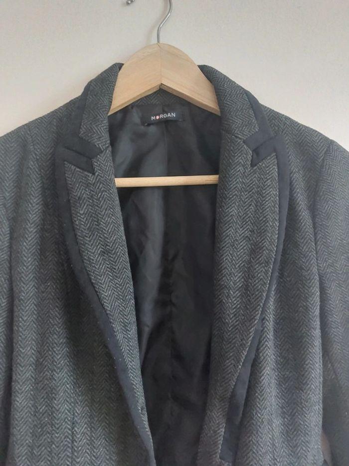 Blazer gris Morgan - photo numéro 3