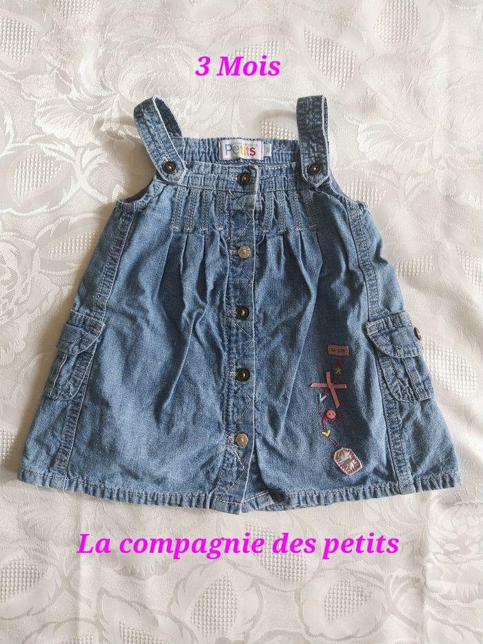 🌷Robe en jeans - La compagnie des petits - 3 Mois🌷 - photo numéro 1