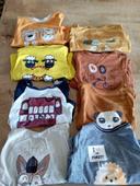 Lot t-shirt manches longues garçon 18 mois