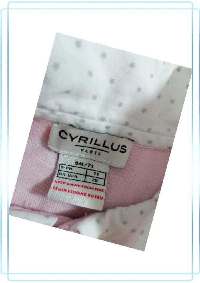 Pyjama velours Cyrillus 9 mois - photo numéro 4