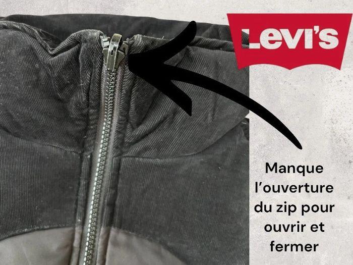 Veste Noire Levi’s Unisexe - photo numéro 5