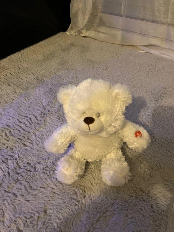 Peluche ourson lumineux et berceuse - photo numéro 2