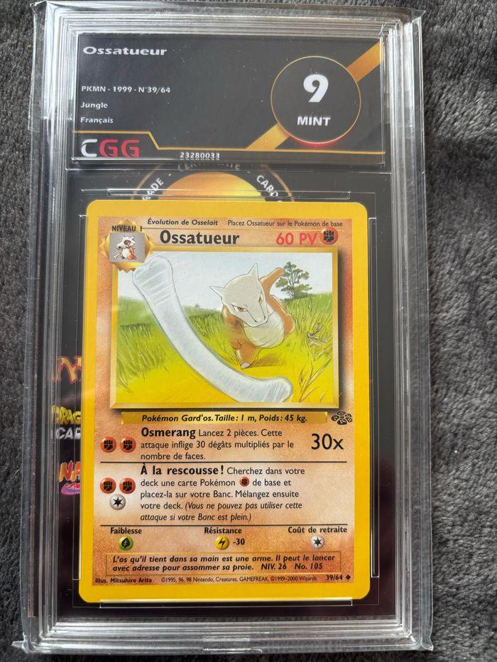 Carte Pokémon  Ossatueur 1999 CGG 9