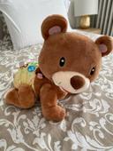 Peluche ourson interactif