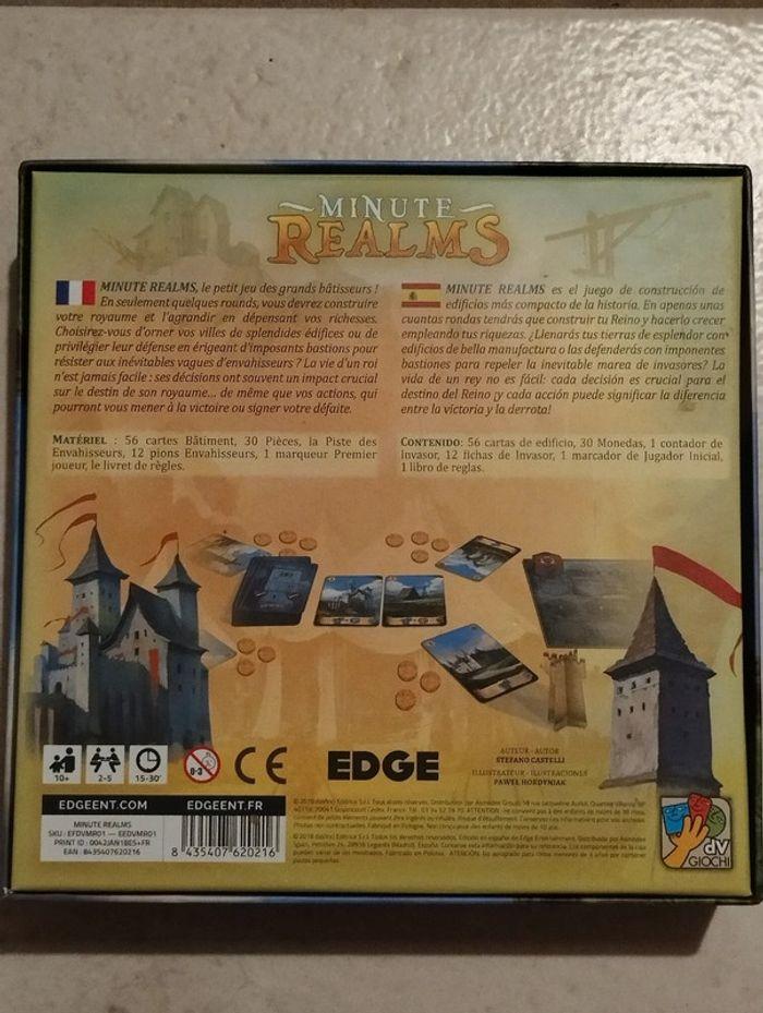 Neuf! Minute Realms le petit jeu des grands bâtisseurs Noël - photo numéro 2