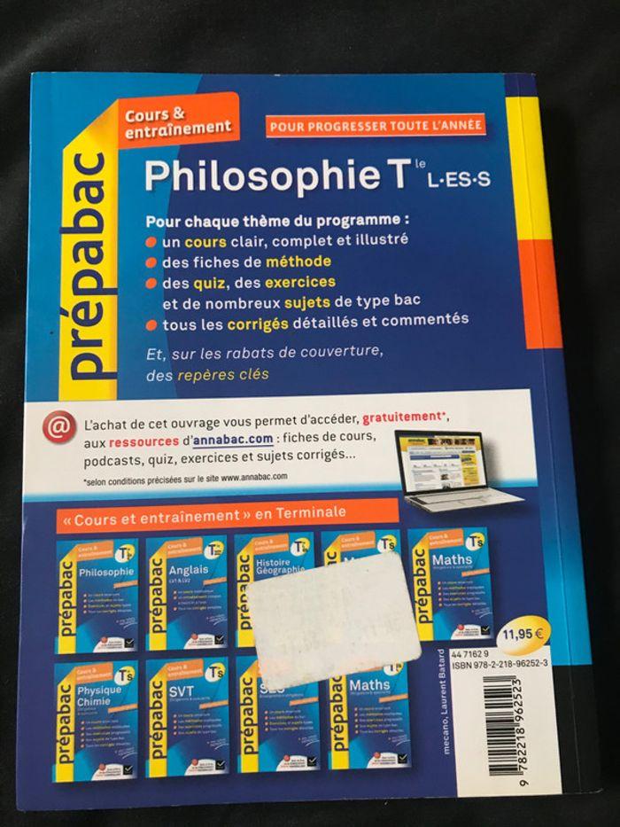 Prepabac philosophie Term S/ES/L - photo numéro 2