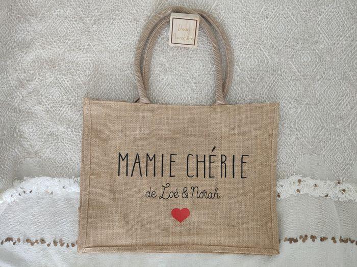 Sac en toile de jute Mamie - photo numéro 2