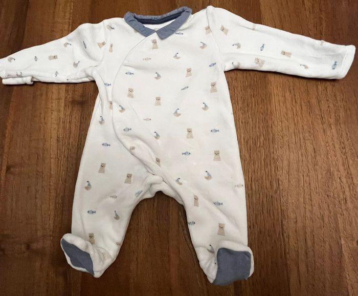 Lot de 3 pyjamas bébé 1 mois OBAIBI - photo numéro 3