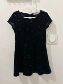 Robe gemo velours noir 4ans