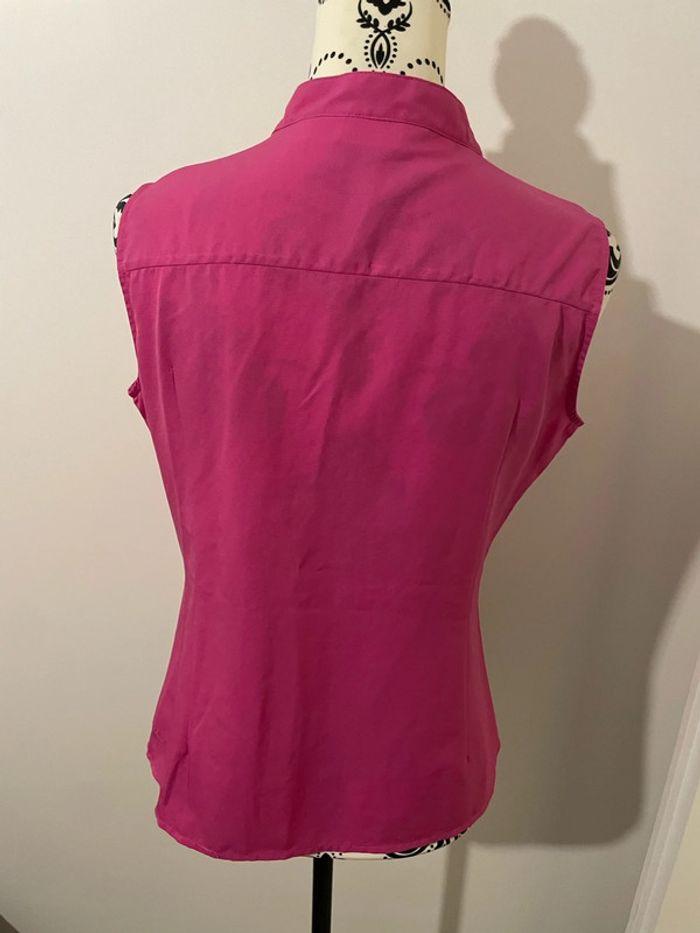 Chemise sans manche rose cintré upf 30 neuf lafuma taille M - photo numéro 3