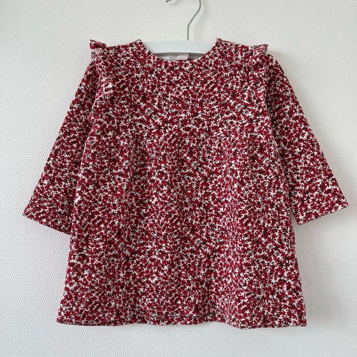 Robe fleurie ZARA - Taille 12-18 mois - photo numéro 1